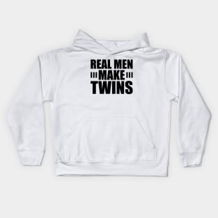 Real Men Make Twins Kids Hoodie